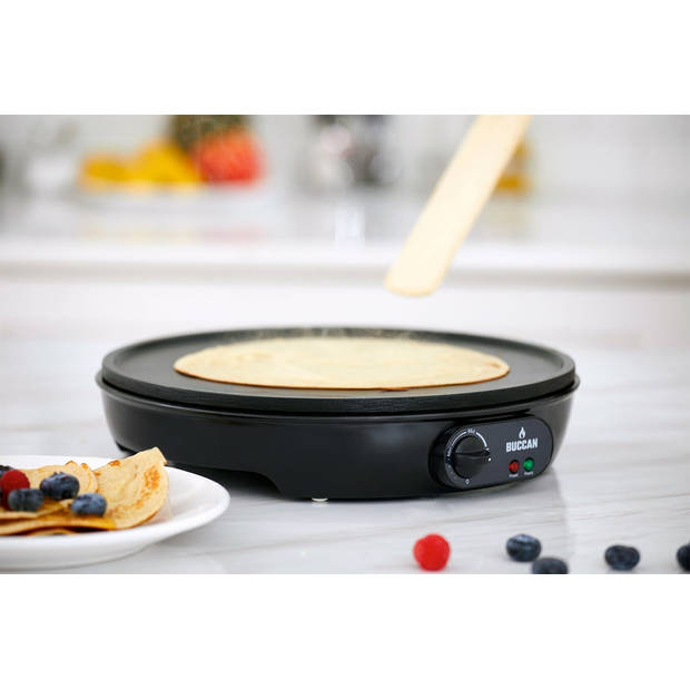 Buccan - Keukenmachine - crêpe en pannenkoekenmaker - 1000W