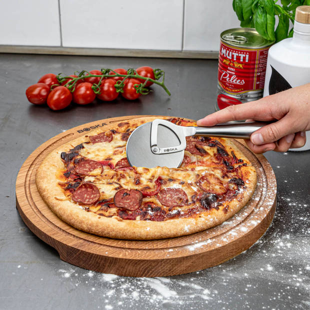 Pizzasnijder Copenhagen - Vaatwasserbestendig - Wiebelt niet - RVS