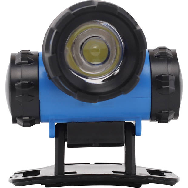LED Hoofdlamp - Aigi Crunli - Waterdicht - 50 Meter - Kantelbaar - 1 LED - 0.8W - Blauw Vervangt 7W