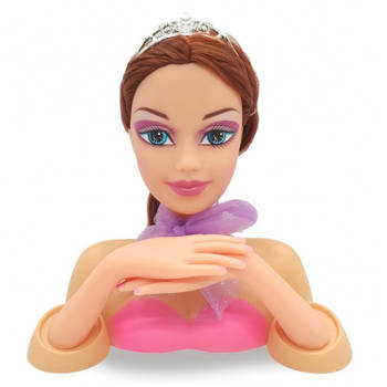JAMARA kaphoofd prinses Emma meisjes 24,5 cm roze 8-delig