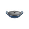 Buccan - Hamersley - Gietijzeren wokpan 36cm - Blauw