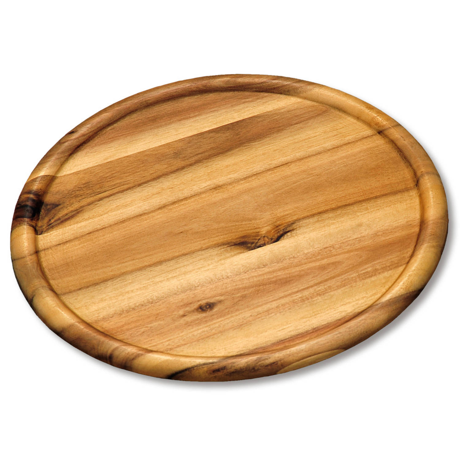 zwaartekracht Feest optocht FSC® Acazia houten Pizzabord Ø32 Cm - Acazia Hout - Pizzaplaat - | Blokker