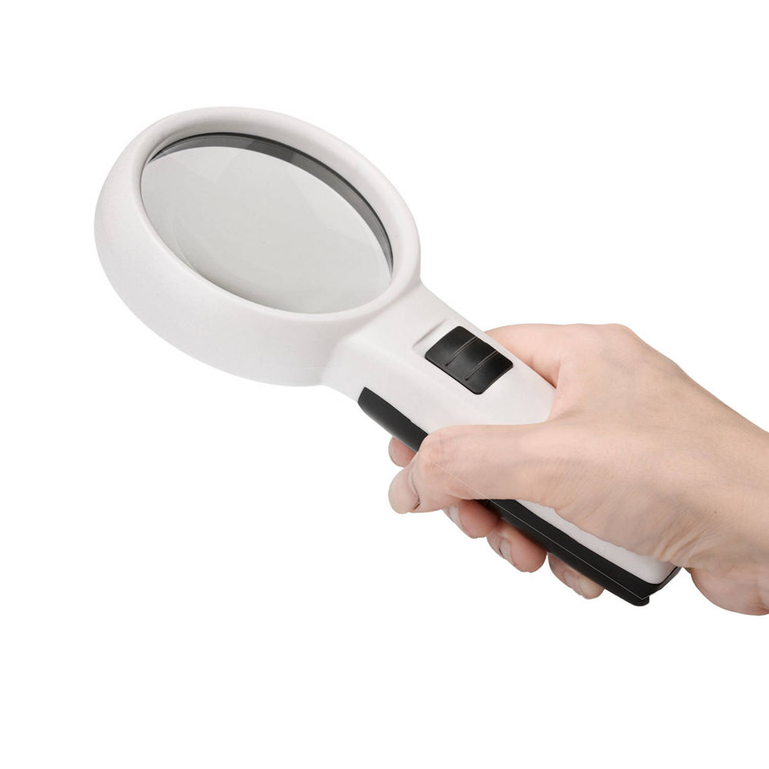 Patois Stevenson Detector Hand Loep met LED verlichting - 5x Vergroting - Lees Vergrootglas - |  Blokker