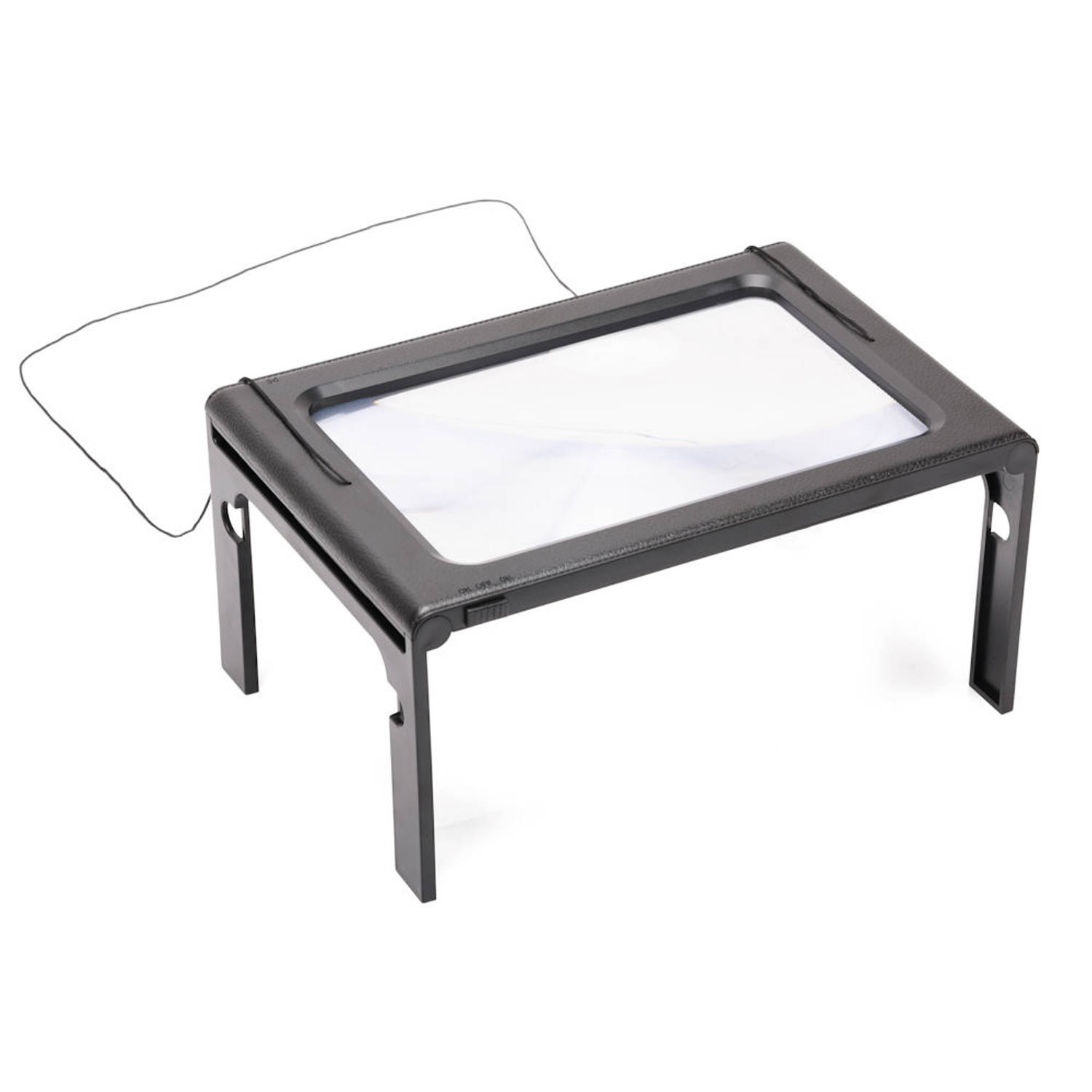 Ik heb een contract gemaakt Misschien dubbele Tafel Loep - Vergrootglas met LED verlichting - Loep 2.5x - | Blokker