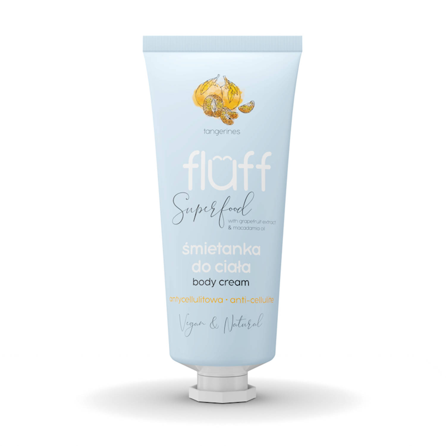 FLUFF Body Cream Anti Cellulite - Tangerine 150ml.