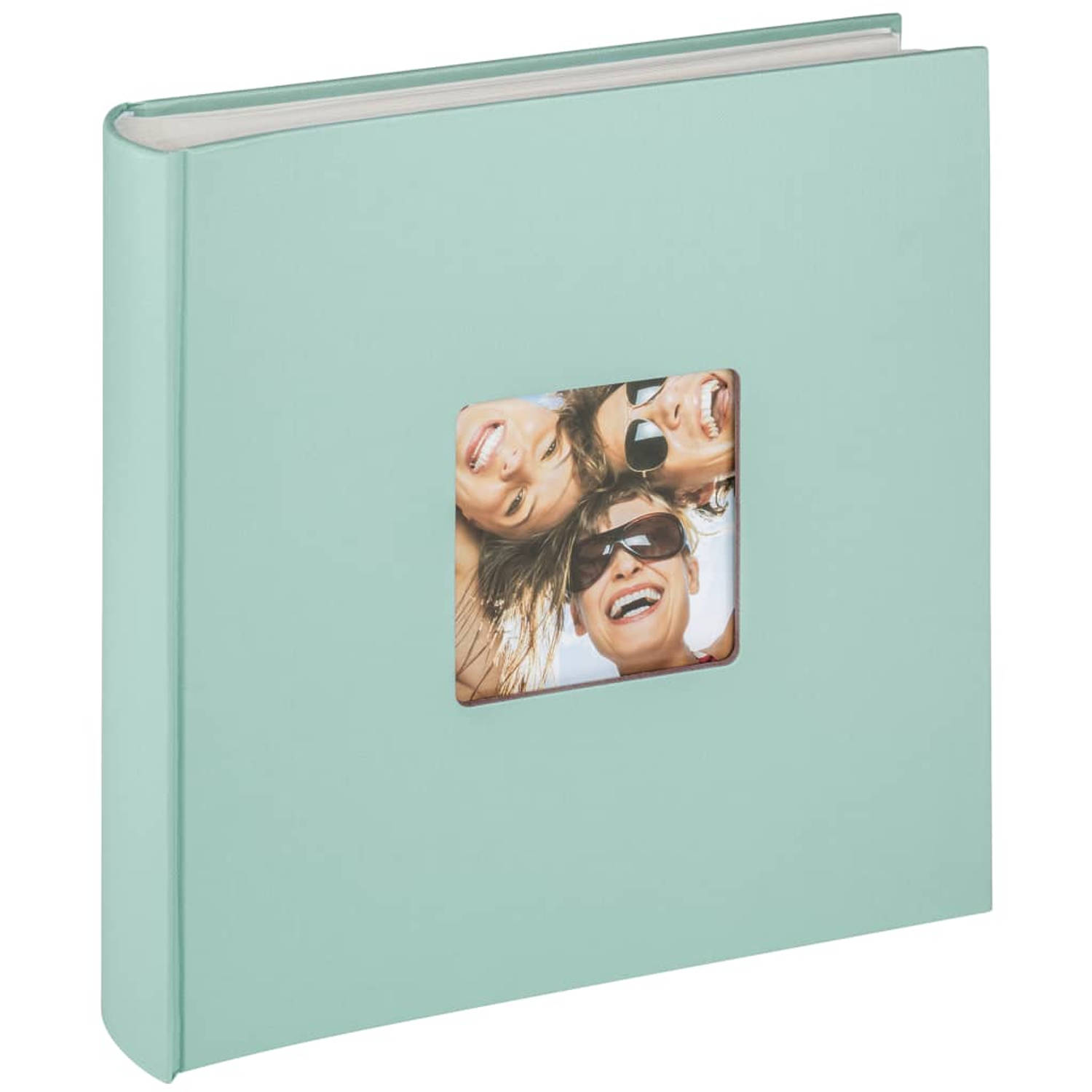 Design Fotoalbum Fun 100 pagina's 30x30 cm mintgroen | Blokker
