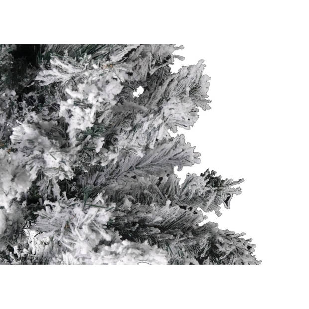 4goodz mooie Kunstkerstboom met sneeuw 210 cm - 127 cm breed