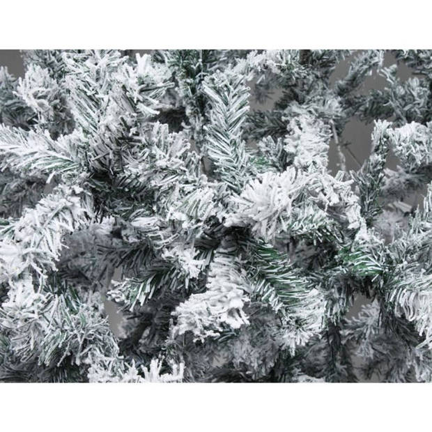 4goodz mooie Kunstkerstboom met sneeuw 210 cm - 127 cm breed