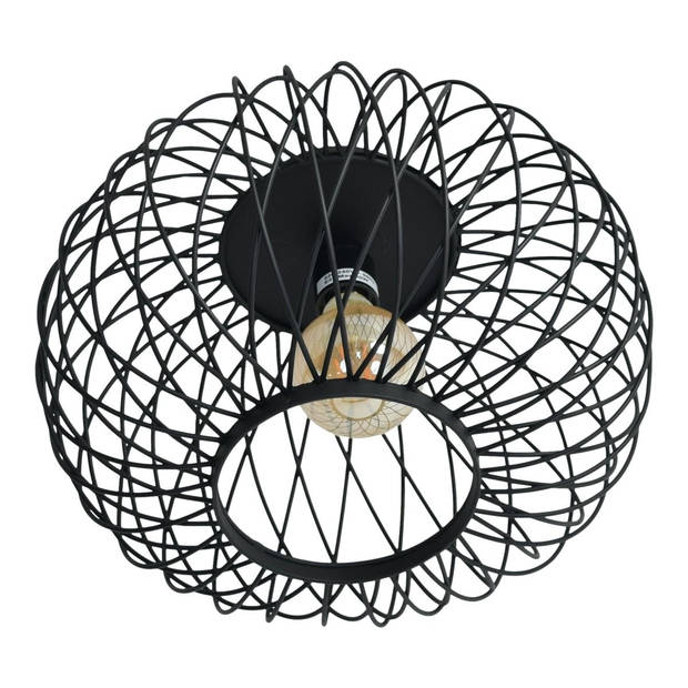 Urban Interiors Plafondlamp Twist Large Ø 37 cm zwart