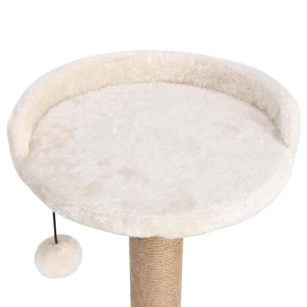 vidaXL Kattenmeubel met krabpalen 123 cm zeegras