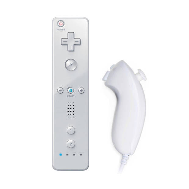 Wii Controller + Wii NunChuk - Wit