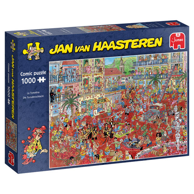 Jan van Haasteren La Tomatina - 1000 stukjes