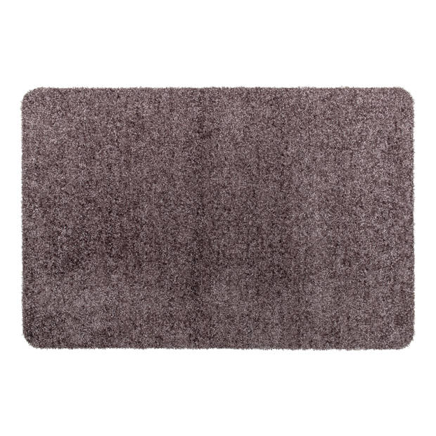 Wicotex Deurmat-schoonloopmat Washclean 40x60cm taupe