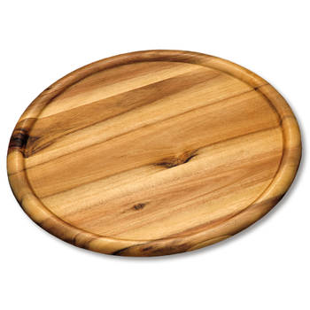 FSC® Acazia houten Pizzabord Ø32 Cm - Acazia Hout - Pizzaplaat -