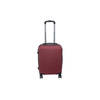 Handbagage koffer 55cm rood 4 wielen trolley met pin slot reiskoffer