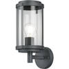 LED Tuinverlichting - Wandlamp - Buitenlamp - Trion Taniron - E27 Fitting - Spatwaterdicht IP44 - Mat Antraciet -