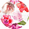 Wicotex Tafelzeil rond tulpen - 160cm