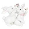 Clayre & Eef Decoratie konijnen 27*16*21 cm 6PR3142