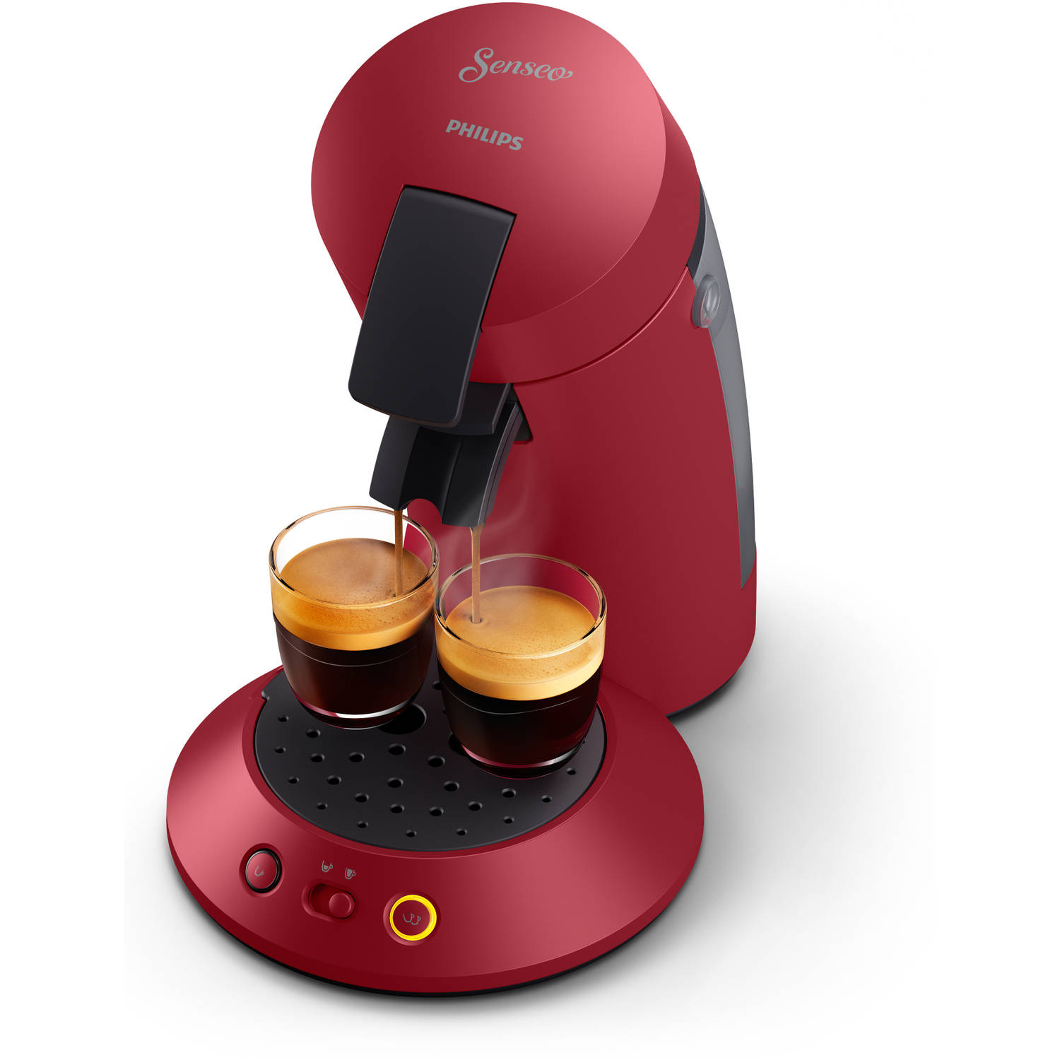 zelf Extractie Beneden afronden Philips SENSEO® Original Plus koffiepadmachine CSA210/90 rood | Blokker