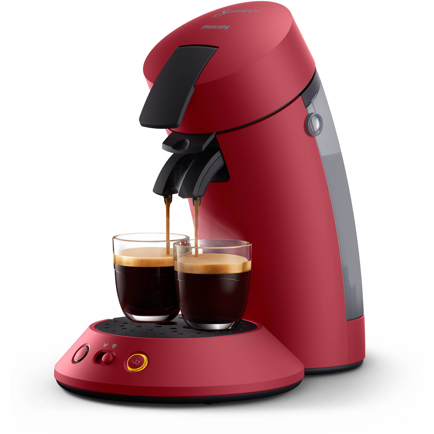 zelf Extractie Beneden afronden Philips SENSEO® Original Plus koffiepadmachine CSA210/90 rood | Blokker