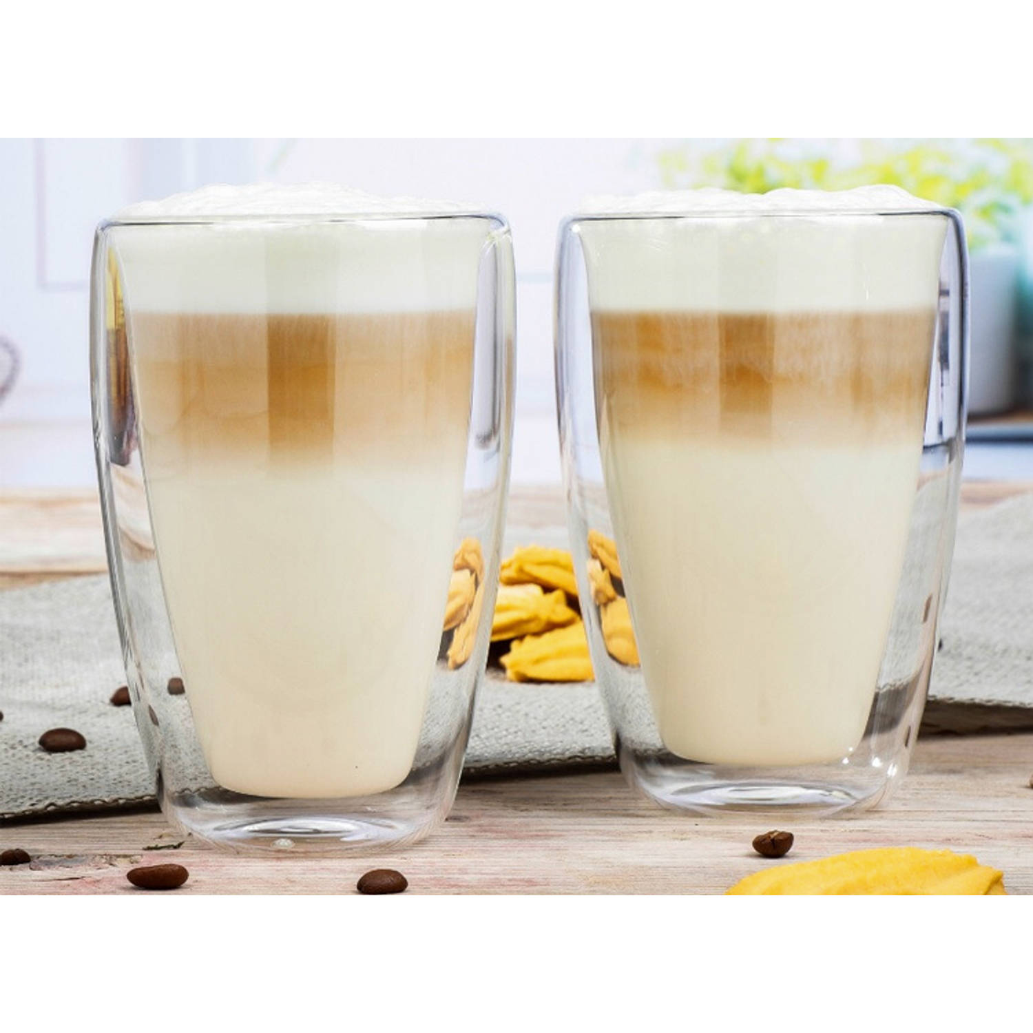 slang zij is cap Premium Latte Macchiato glazen - 2 Stuks | Blokker