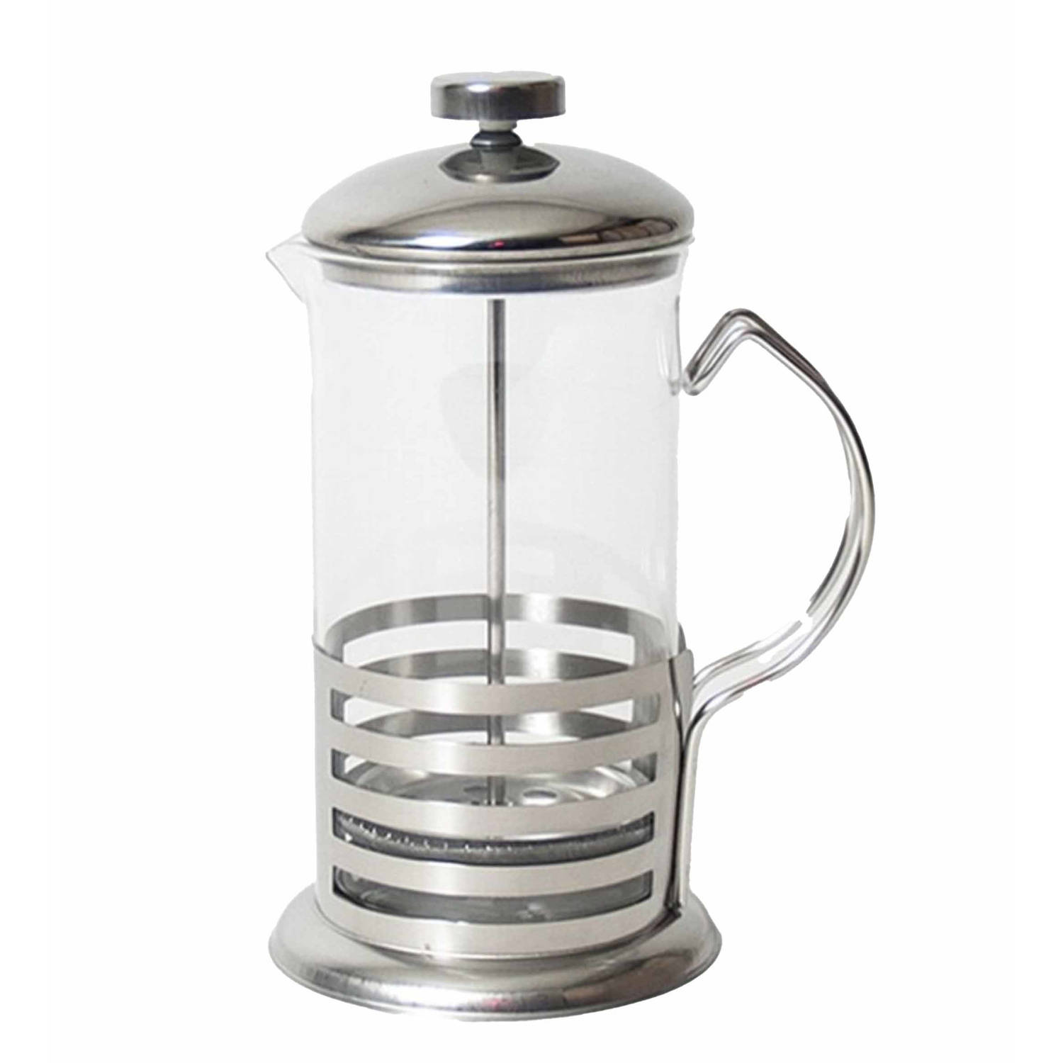 French Press Koffiemaker- Theemaker- Percolator- Cafetiere Glas Koffie Of Thee Zetter Met Filter 600