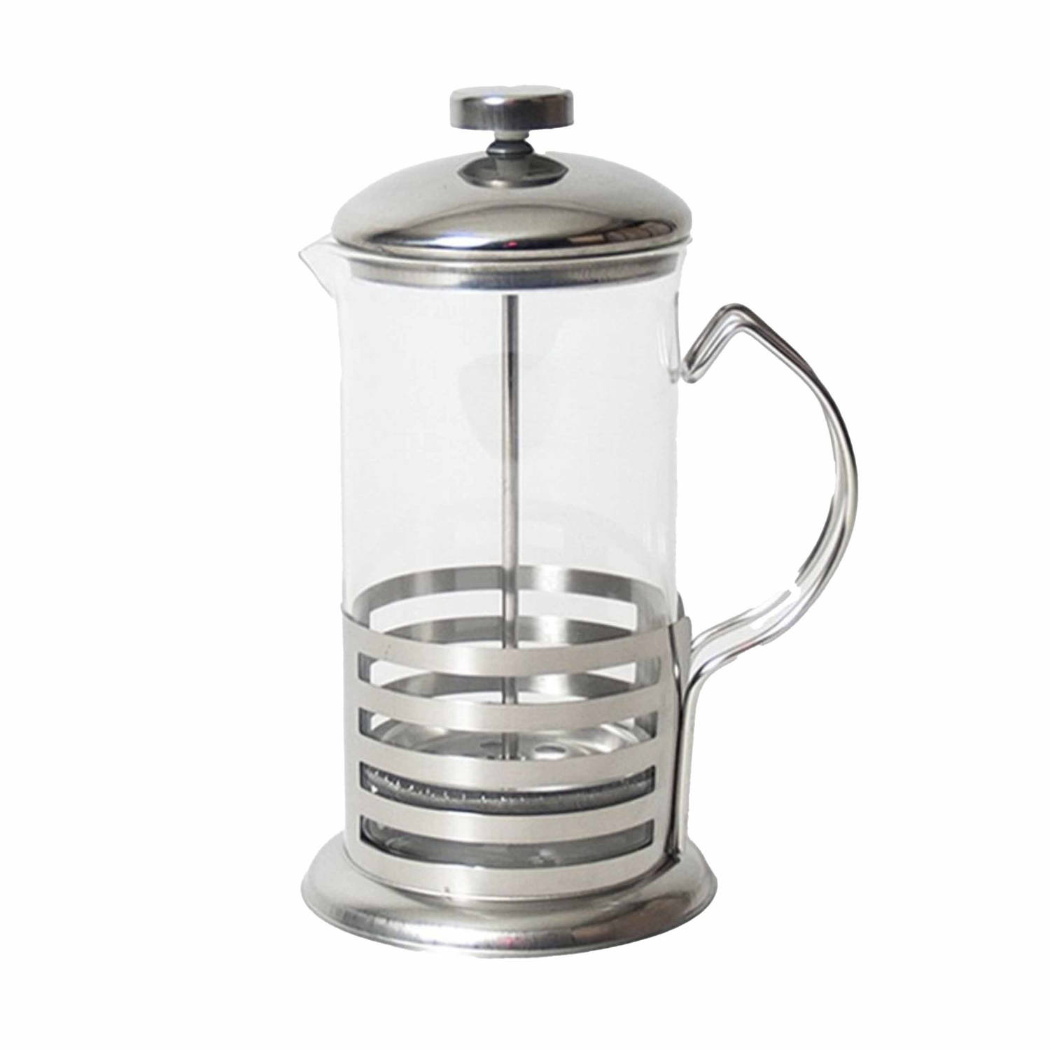 French Press Koffiemaker- Theemaker- Percolator- Cafetiere Glas Koffie Of Thee Zetter Met Filter 350
