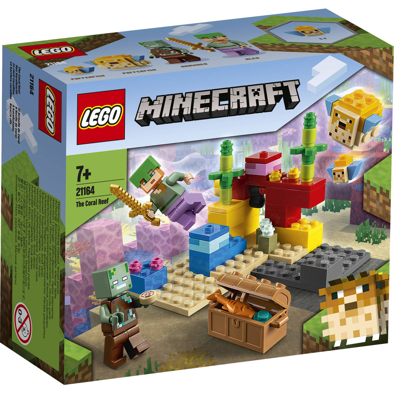 Lego Minecraft Het Koraalrif 21164