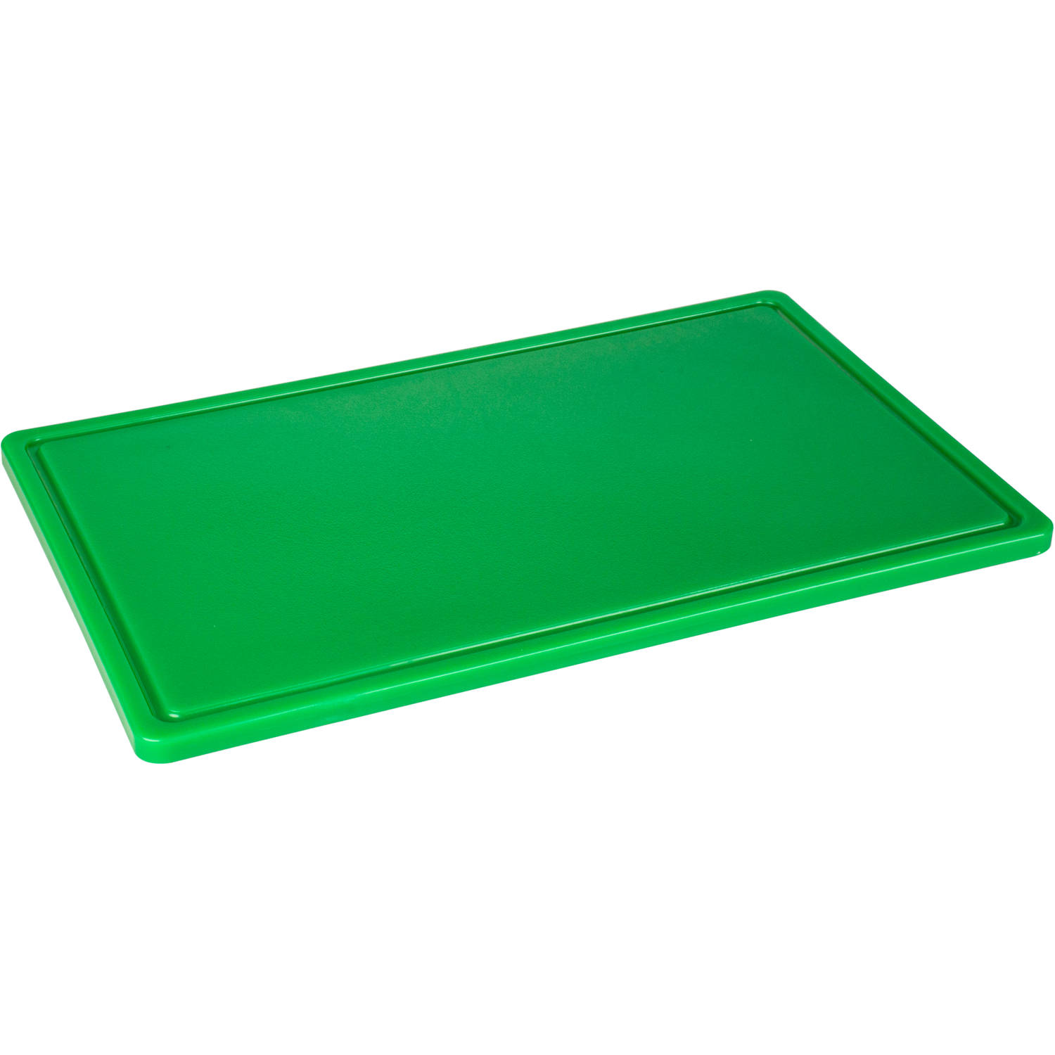 Snijplank met geul Hygiene 1/1 53 x 32.5 x 2 cm Polyethyleen Groen
