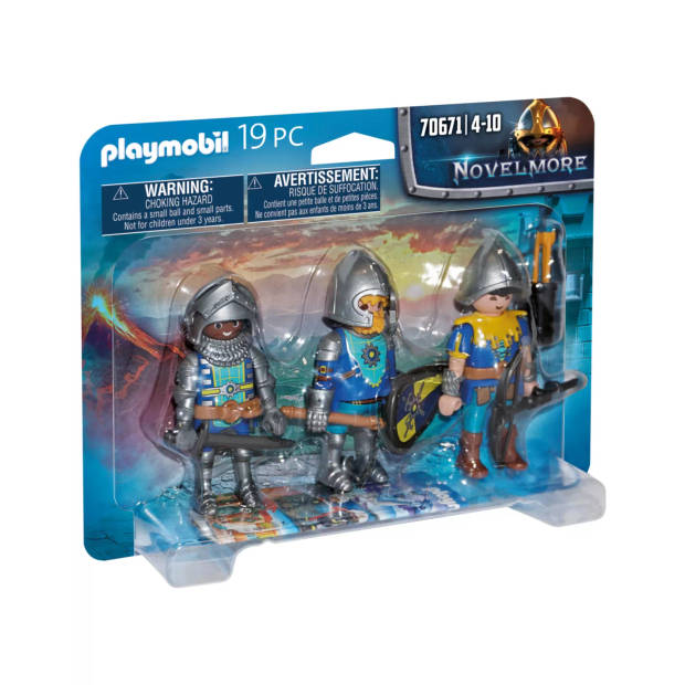 Playmobil 70671 Set van 3 Novelmore ridders