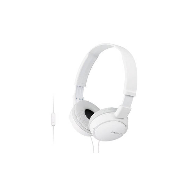 Sony Headphones with Built-in Mic ZX-series - Wit