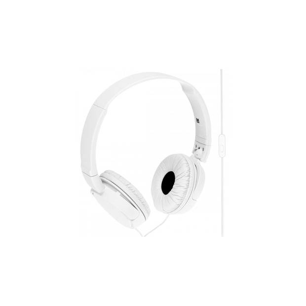 Sony Headphones with Built-in Mic ZX-series - Wit