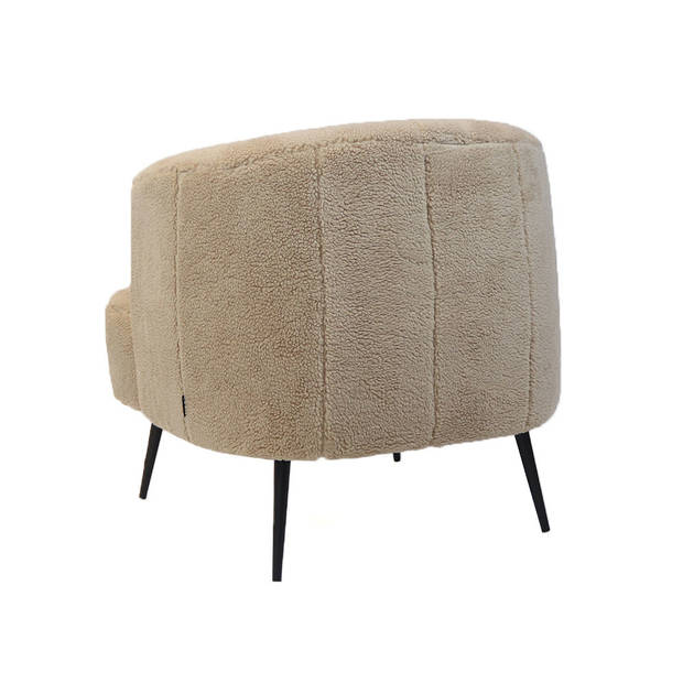 Bronx71 Teddy fauteuil Billy taupe/beige.