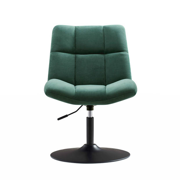 Design fauteuil Lille - Velvet groen