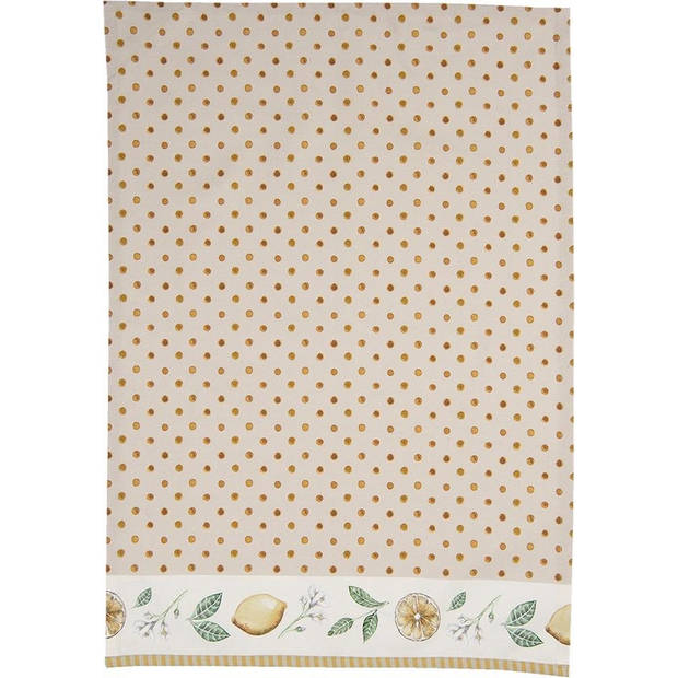 Clayre & Eef Beige Keukendoek 50*70 cm LEL42