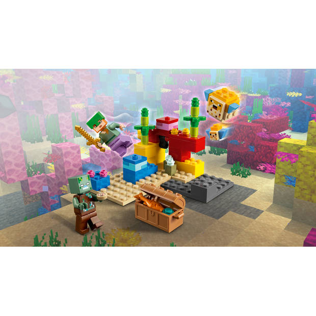 LEGO Minecraft Het koraalrif - 21164