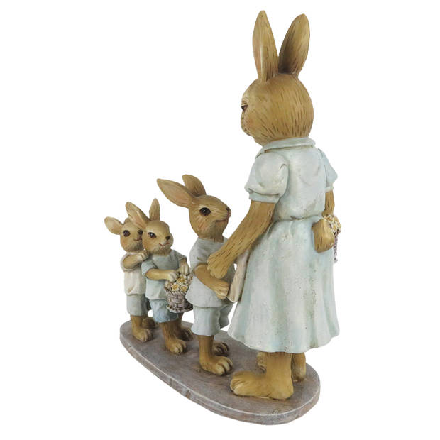 Clayre & Eef Decoratie konijnen 17*7*19 cm 6PR3285