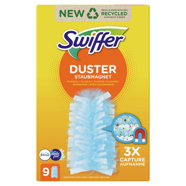 Swiffer Duster stofdoekjes Ambi Pur navulling - 9st