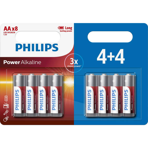 16x Philips AA batterijen - Penlites AA batterijen