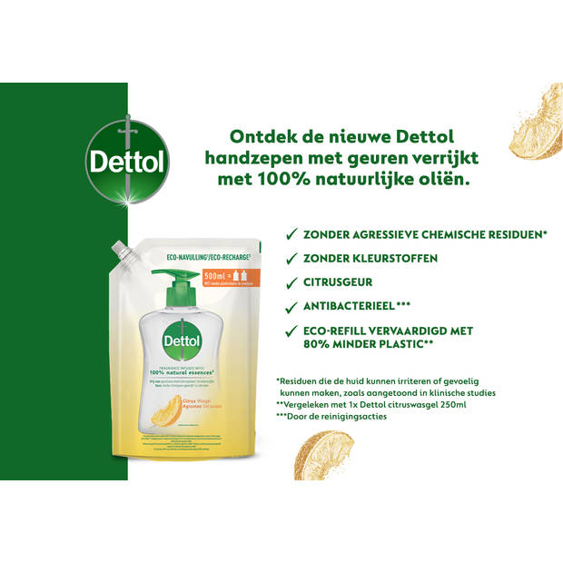 Dettol Handzeep Navulling - Citrus - 500ml