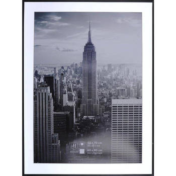 Henzo Fotolijst - Manhattan - Fotomaat 70x100 cm - Zwart