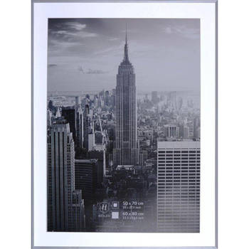 Henzo Fotolijst - Manhattan - Fotomaat 70x100 cm - Zilver