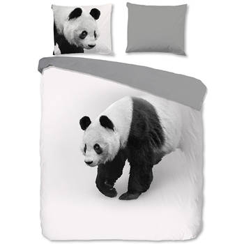 Pure Dekbedovertrek Panda-1-persoons (140 x 200/220 cm)