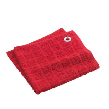 Wicotex Handdoek-voor de keuken 50x50cm rood