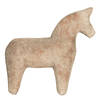 Clayre & Eef Bruine Decoratie paard 21*7*20 cm 6CE1221