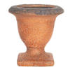 Clayre & Eef Oranje Decoratie bloempot Ø 12*12 cm 6CE1223