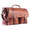 WILD WOODS Ruime Leren Aktetas met Schouderband – 15,6 inch laptopvak – Schoudertas – Oil Pull-up Leer – Cognac