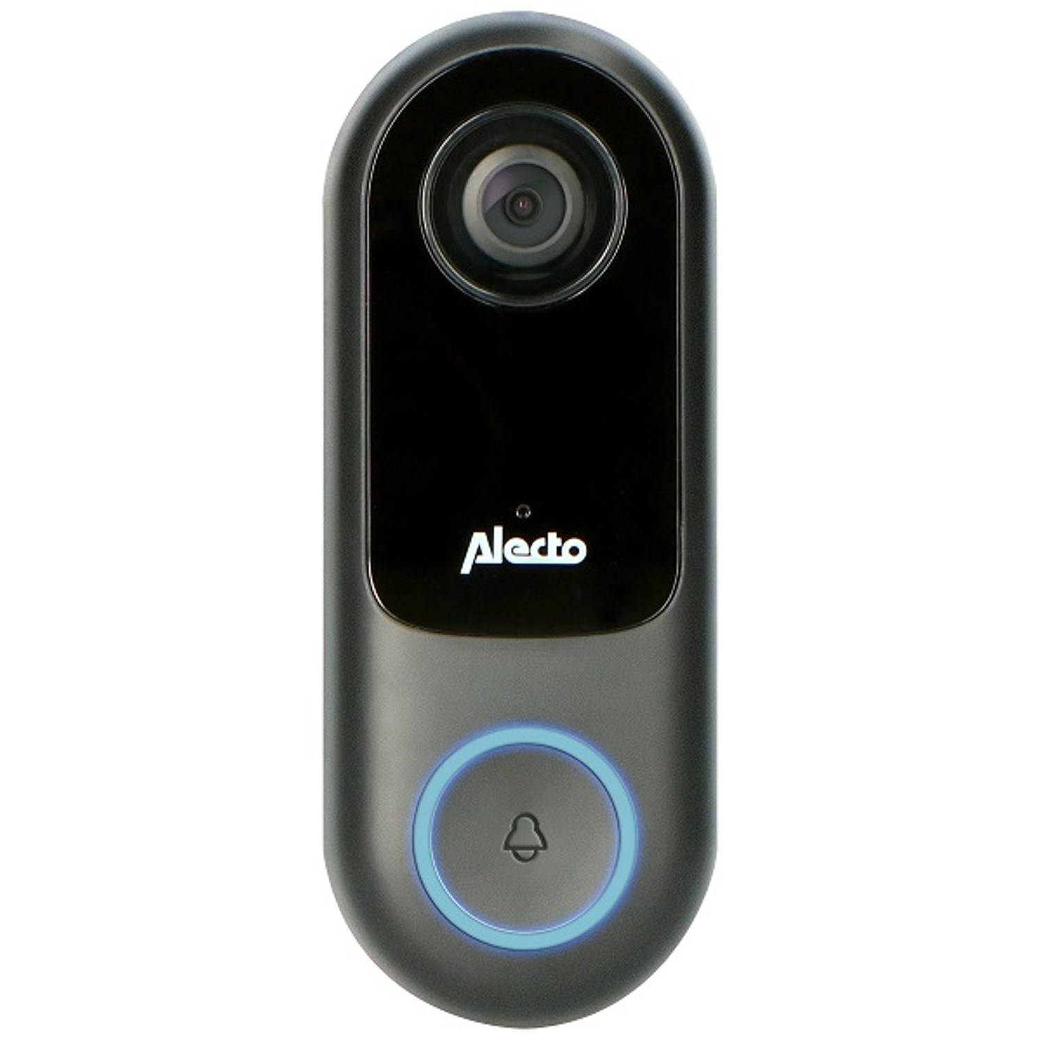 Smart wifi deurbel met camera, aan koppelbaar, zwart | Blokker