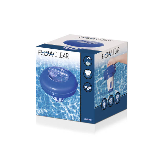 Bestway - FlowClear Chloordrijver - Chloortabletten 200 Gram - Transparante Deksel