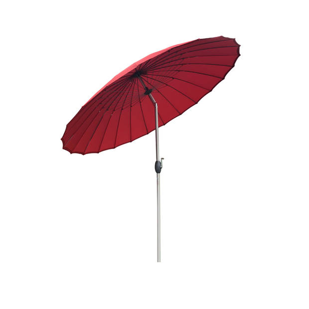 SORARA® Shanghai Parasol Ø 260 cm Rood